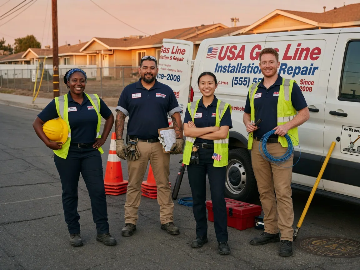 Gas Line Installation company in Wheatcroft, KY